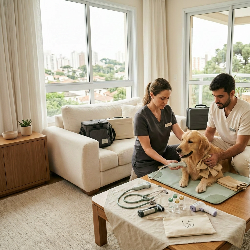Como o atendimento volante veterinário transforma a saúde do seu pet com conforto e inovação