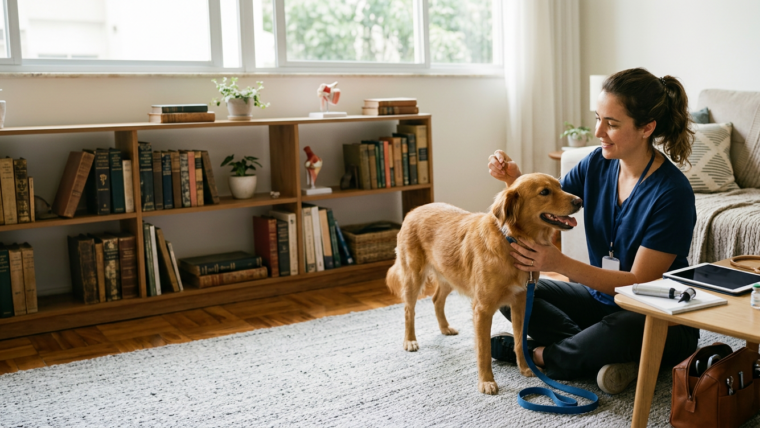 Os benefícios do atendimento veterinário em domicílio para a saúde e o bem-estar do seu pet