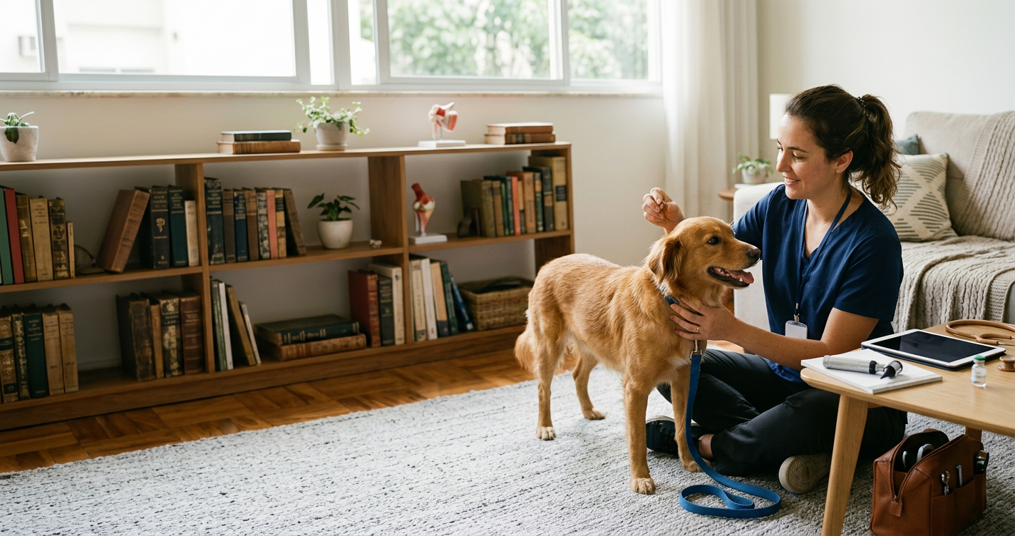 Os benefícios do atendimento veterinário em domicílio para a saúde e o bem-estar do seu pet