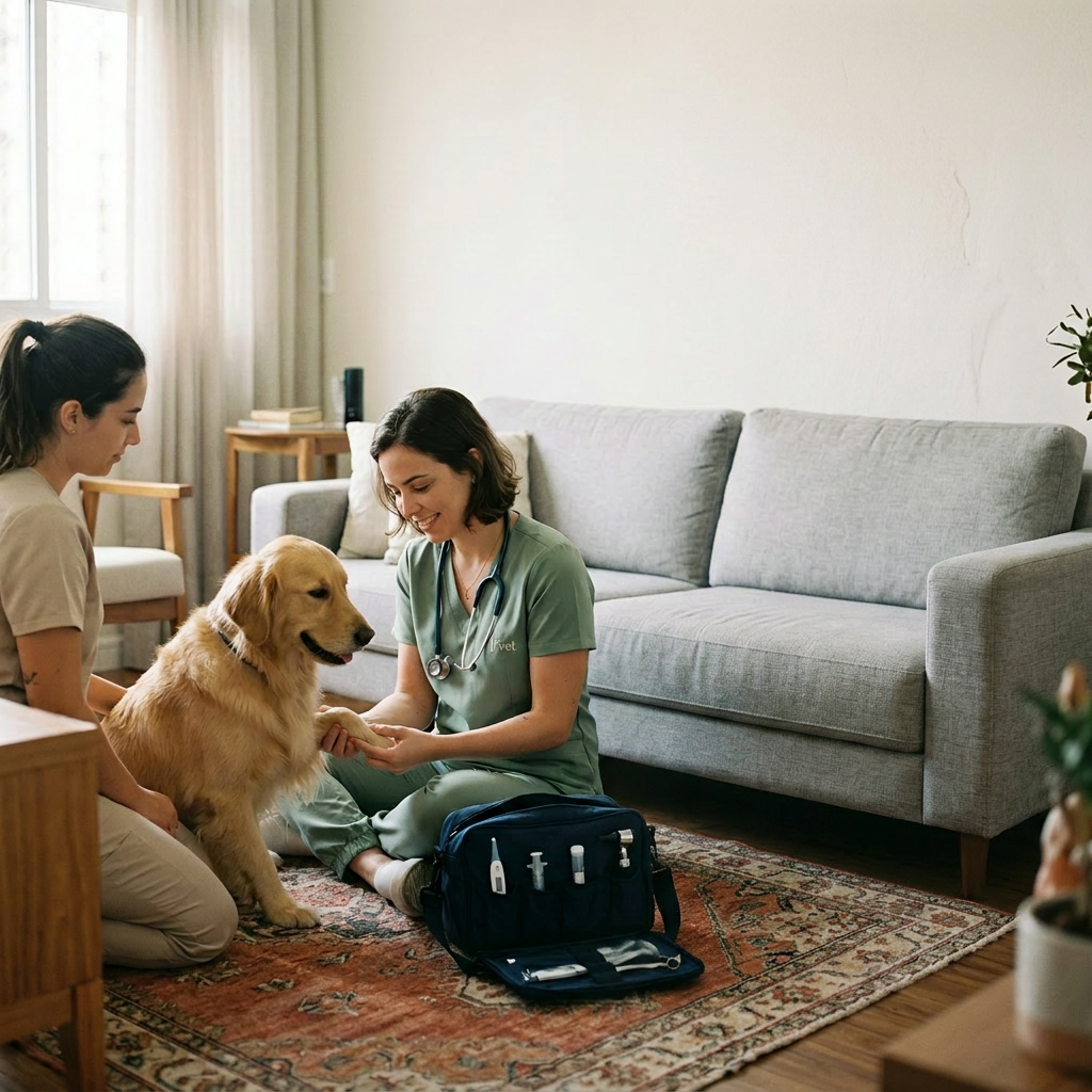 Por que o atendimento veterinário em domicílio é a melhor escolha para o bem-estar do seu pet