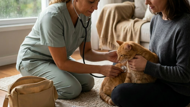Os benefícios do atendimento veterinário em domicílio para o bem-estar do seu pet