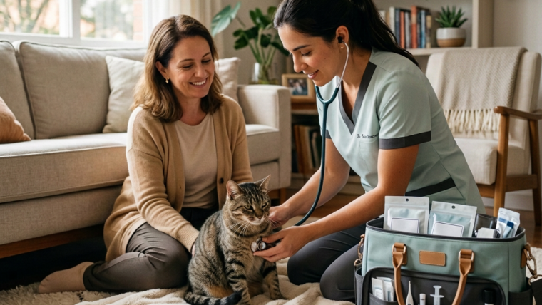 Os benefícios de contratar um veterinário 24h em domicílio curitiba para o seu pet