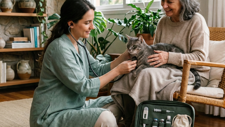 Os benefícios do atendimento personalizado com um veterinário domiciliar curitiba mercês para o seu pet