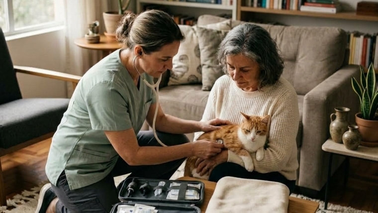 Consulta veterinária em casa: Como funciona e quais as vantagens para seu bicho