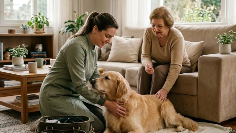 Veterinário santa felicidade curitiba: A praticidade do atendimento domiciliar para seu pet